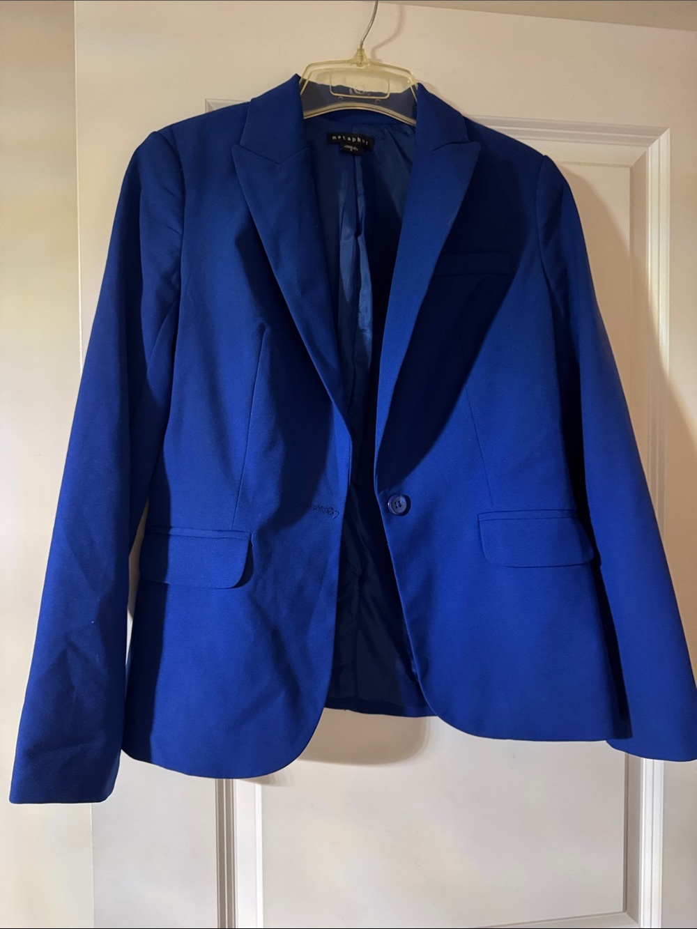 Metaphor Navy Blue Blazer Jacket